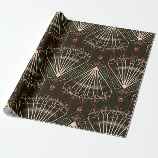Nahtlose antike Kunst Deko-Muster Geschenkpapier