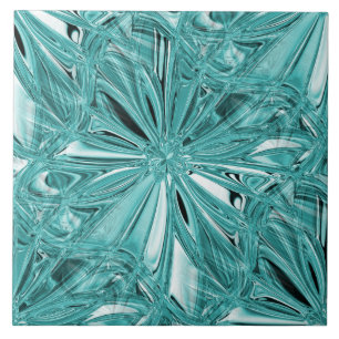 Nahtlose Aqua Keramik Tile Fliese