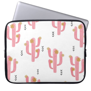 Nahtlose Aquarellblütenmuster. Vint Laptopschutzhülle