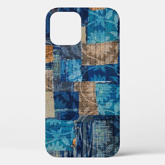 Nahtlose Aquarellfarbe abstrakte Digitalmuster Case-Mate iPhone Hülle (Rückseite)