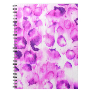 Nahtlose Aquarellfarben Tierkunst drucken. Light C Notizblock