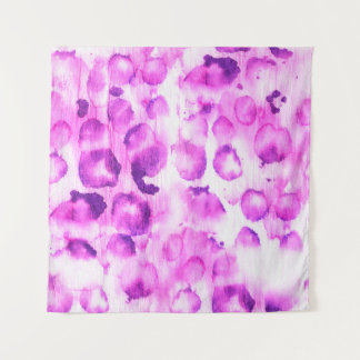 Nahtlose Aquarellfarben Tierkunst drucken. Light C Wandteppich