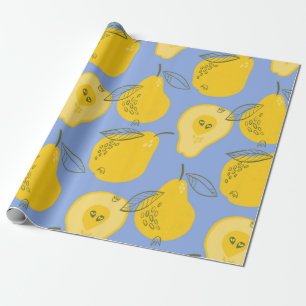 Nahtlose Birnen Geschenkpapier