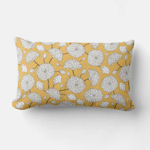 Nahtlose Blumenmuster. mit Blume drucken. Texti Lendenkissen