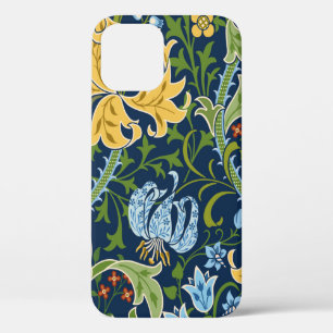 Nahtlose Blumenmuster mit großen Blume, Lilien un Case-Mate iPhone Hülle