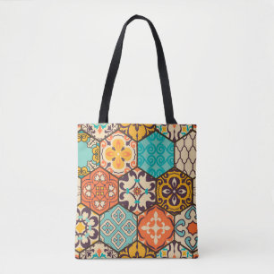 Nahtlose bunte Fliesen mit dem Islam, Arabi Tasche