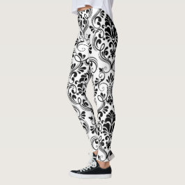 Nahtlose Damask Leggings