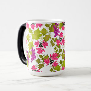 Nahtlose Ernte Traubenrosa Rosen Blume Florenz c Verwandlungstasse