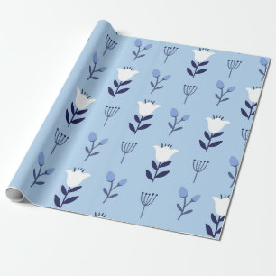 Nahtlose farbenfrohe Blumenmuster mit wilden Blume Geschenkpapier