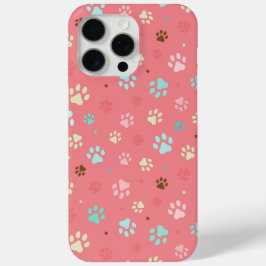Nahtlose farbenfrohe kleine Hundebahnen Case-Mate iPhone Hülle