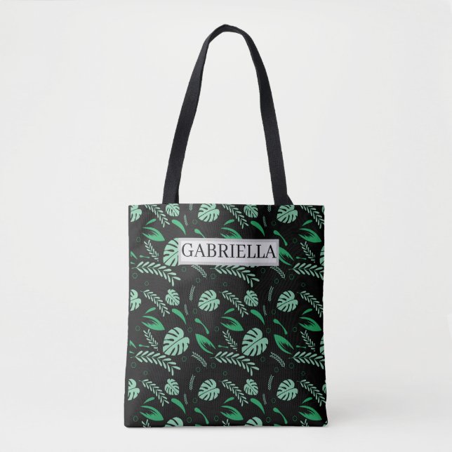 Nahtlose farbenfrohe Sommerkollektoren - Individue Tasche (Vorderseite)
