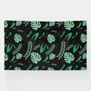 Nahtlose farbenfrohe Sommerkulisse - florale Natur Banner
