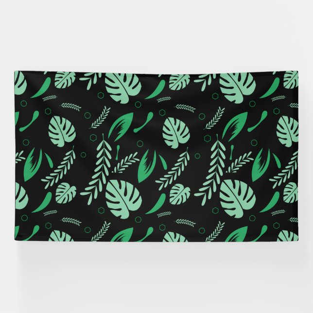 Nahtlose farbenfrohe Sommerkulisse - florale Natur Banner (Horizontal)