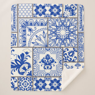 Nahtlose Fliese mit Viktorianischen Motiven. Ma Sherpadecke