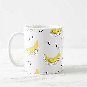 nahtlose Fruchtkinder Hintergrund. Abstrakte Geome Kaffeetasse