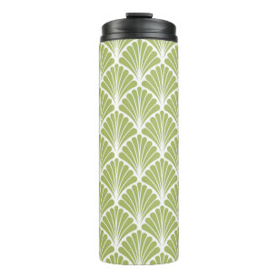 Nahtlose geometrische Art Deco Muster. Abstrakt Thermosbecher