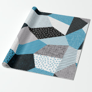 Nahtlose geometrische Muster, Fliesen aus Fliesen. Geschenkpapier