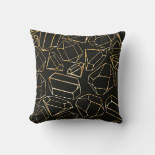 Nahtlose geometrische Muster im Retro-80er-Stil. P Kissen