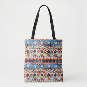 Nahtlose geometrische Muster in ethnischer Hinsich Tasche