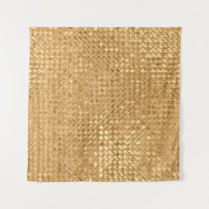 Nahtlose Goldfolie, goldene Glitzer-Textur Wandteppich