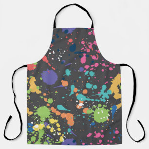 Nahtlose Grundierung mit Aquarellfarben sp Schürze