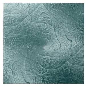 Nahtlose Grüne Dekorationstafel Keramik Fliese