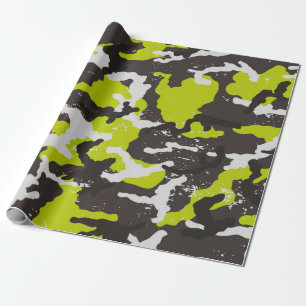 Nahtlose Grunge Tarnung Hintergrund. Camouflage  Geschenkpapier