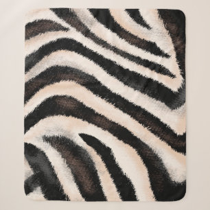 Nahtlose Hand zeichnend Zebrastruktur, Tierdruck, Sherpadecke