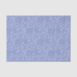 Nahtlose, hellblaue Blume Seidenpapier