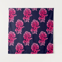 nahtlose indische Mughal-Blume motif-Background ab