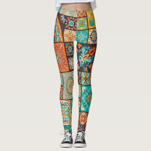 Nahtlose islamische, arabische Fliesen. Leggings
