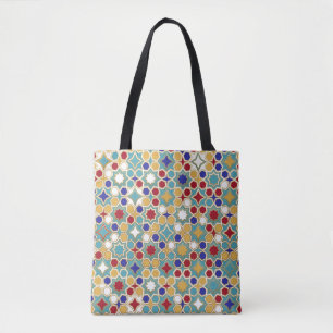 Nahtlose islamische Muster in Farbe. Islamischer N Tasche