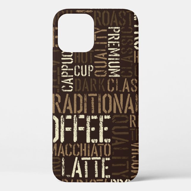 Nahtlose Kaffeemaschine Case-Mate iPhone Hülle (Rückseite)