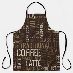 Nahtlose Kaffeemaschine Schürze
