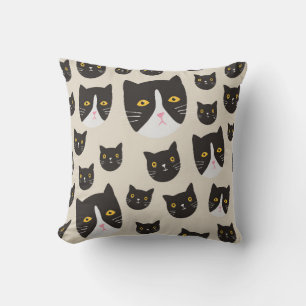 Nahtlose Katze Kissen