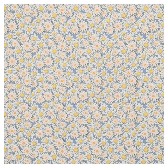Nahtlose Muster der Sommerferien-Blume auf Grau Stoff (Muster)