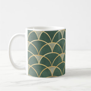 Nahtlose Muster orientalische Zierwasserfarbe Kaffeetasse