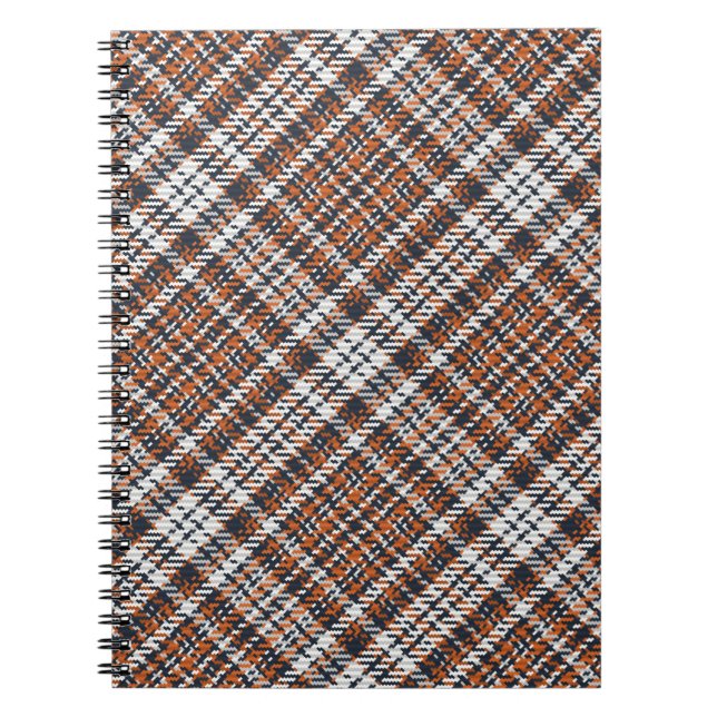 Nahtlose Muster von schottischen Tartan kariert. W Notizblock (Vorderseite)