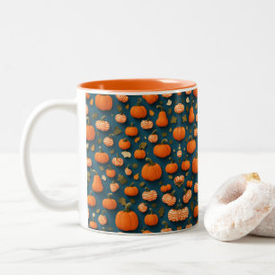 Nahtlose Muster Zweifarbige Tasse