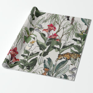 Nahtlose Musterhandzeichnung botanische Illustrati Geschenkpapier