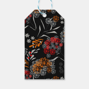Nahtlose niedliche kleine Blume Blumenmuster schwa Geschenkanhänger