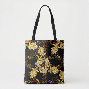 Nahtlose orientalische Ornamente im Barockstil Tasche
