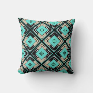Nahtlose Ornamentik Retro-Marokko arabisch Vintag Kissen