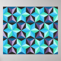 Nahtlose Patchwork-Muster mit Sternen. Abstrakt