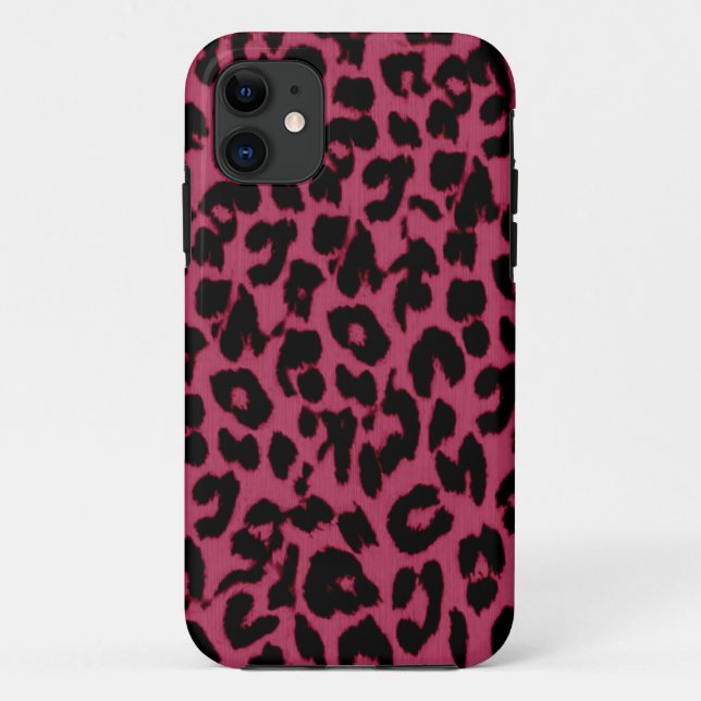 Nahtlose Pelzhaut aus Leopard Case-Mate iPhone Hülle (Rückseite)