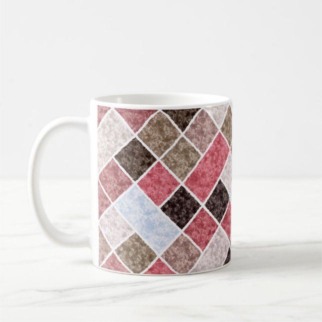 Nahtlose quadratische Fliesen aus Granit Kaffeetasse (Links)