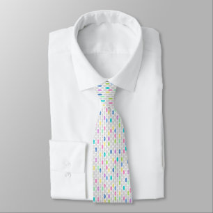 Nahtlose Retro-Farben Design Kreise Polka Punkte p Krawatte