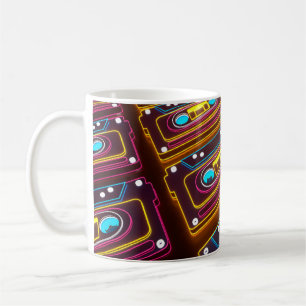 Nahtlose Schlangenhautstruktur. Tropische Reptilie Kaffeetasse