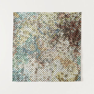 Nahtlose Sequins Textur: funkelnder Hintergrund. Wandteppich