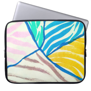 Nahtlose Silhouette Laptopschutzhülle